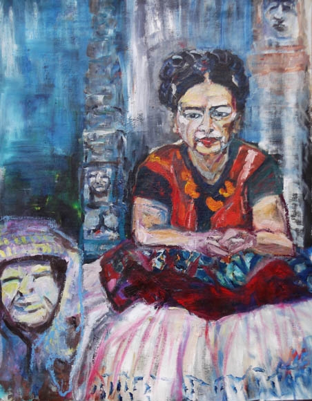 Another Frida, oil on canvas, 110 x 120 cm